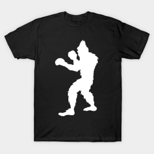 Boxing Gloves Bigfoot T-Shirt